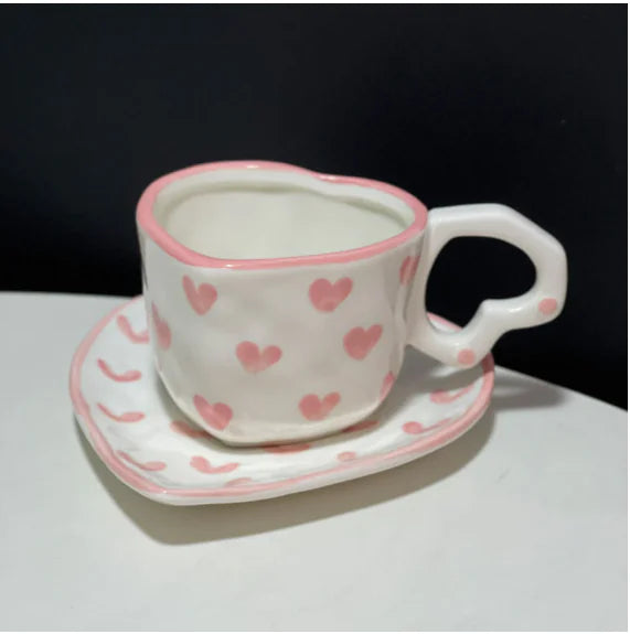 Charming Ceramic Mugs for Girls – Cute and Stylish Design