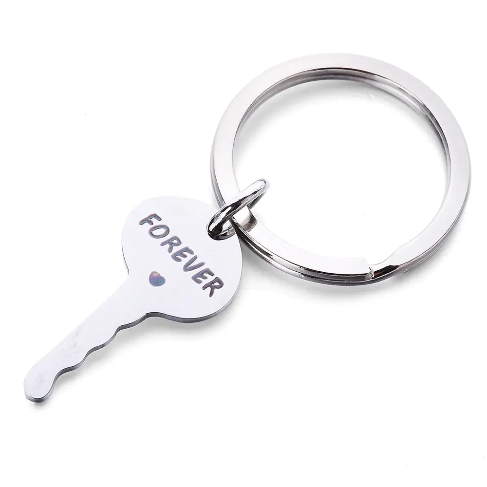 Heart-Shaped Keychain Set (Keychains Included)