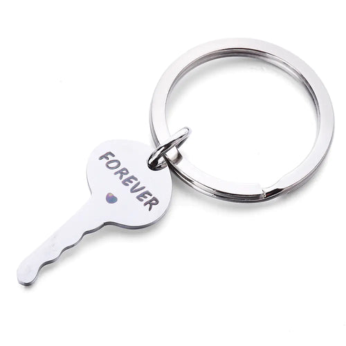 Heart-Shaped Keychain Set (Keychains Included)